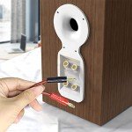 1/4 TS to Dual Banana Plug Audio Cable