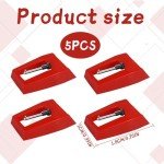 5-Pack Replacement Needles for Record Players