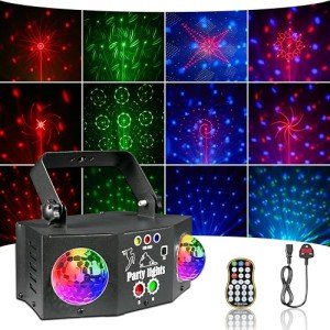 Miralin LED Disco Light Ball with Remote Control