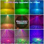 ALLWIN DJ Lights with Music Control & Remote