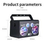 LED DMX Stage Lights with Strobe Effects for Events