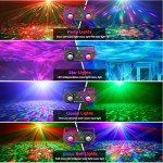 Sound Activated Disco Lights with Rotating Ball