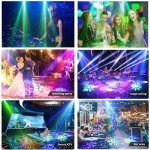 LED DMX Stage Lights with Strobe Effects for Events
