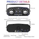 Sound Activated Disco Lights with Rotating Ball