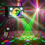 Sound Activated Disco Ball Lights with 4 Patterns