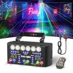 BrightWish RGBW 27-Beam DMX Disco Light Effects