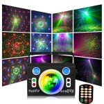 Sound Activated Disco Ball Lights with 4 Patterns