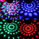 2-Pack Remote Control Sound Activated Party Lights