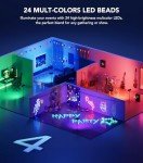 Ehaho 6-in-1 Sound-Activated DJ Lights with Stand