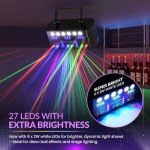 BrightWish RGBW 27-Beam DMX Disco Light Effects