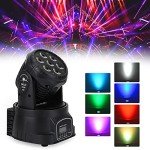 2-Pack RGBW 70W DJ Moving Head Lights