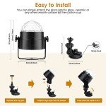 Gobikey 360° Sound Activated Portable Disco Lights