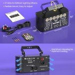 BrightWish RGBW 27-Beam DMX Disco Light Effects