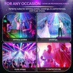 BrightWish RGBW 27-Beam DMX Disco Light Effects