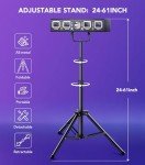Ehaho 6-in-1 Sound-Activated DJ Lights with Stand