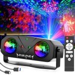 Sound-Activated Disco Ball Party Lights