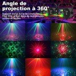 Nauotk DJ Disco Party Light with 60 RGB Modes