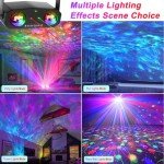Sound-Activated Disco Ball Party Lights