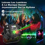 Nauotk DJ Disco Party Light with 60 RGB Modes