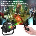 Nauotk DJ Disco Party Light with 60 RGB Modes