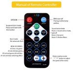 U'King Remote Control Disco Ball Party Light