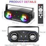 Sound-Activated Disco Ball Party Lights