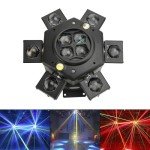 10-Head RGBW Disco Lights with DMX Control