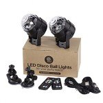 Disco Ball Lights with Remote Control – 2 Pack
