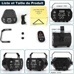 Nauotk DJ Disco Party Light with 60 RGB Modes