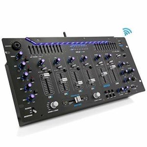 Pyle Bluetooth DJ Mixer with LED Illumination