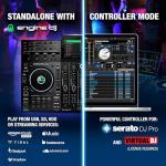Denon DJ PRIME 4+ Controller: 4 Decks, Wi-Fi, Touchscreen