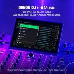 Denon DJ PRIME 4+ Controller: 4 Decks, Wi-Fi, Touchscreen