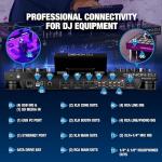 Denon DJ PRIME 4+ Controller: 4 Decks, Wi-Fi, Touchscreen