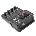 Bewinner 2-Channel DJ Audio Mixer Console