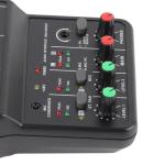 Bewinner 2-Channel DJ Audio Mixer Console