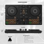 Pioneer DJ DDJ-FLX2 Compact 2-Channel Controller Bundle