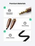 UGREEN RCA to 3.5mm Stereo Audio Cable 2M