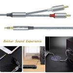 RCA to 3.5mm Audio Cable for DJ Equipment