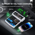 BOMGE-04F 4-Channel DJ Mixer with Bluetooth and Effects