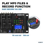VONYX STM3030 4 Channel DJ Mixer with Bluetooth