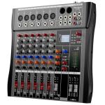 BAXS 6-Channel Bluetooth DJ Audio Mixer