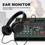 Yamnweo MW-6 Portable 6-Channel DJ Mixer