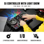 Numark Party Mix DJ Controller with Lights & Headphones