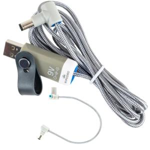MyVolts Ripcord - USB to 9V Power Cable