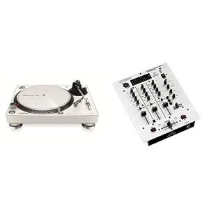 Pioneer PLX-500 DJ Turntable & Behringer DX626 Mixer