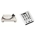 Pioneer PLX-500 DJ Turntable & Behringer DX626 Mixer