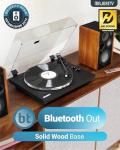 Majority Stylo Bluetooth Turntable with AT3600L Cartridge