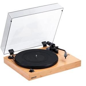 Fluance RT82 High Fidelity Vinyl Turntable - Bamboo