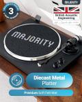 Majority Stylo Bluetooth Turntable with AT3600L Cartridge