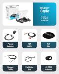 Majority Stylo Bluetooth Turntable with AT3600L Cartridge